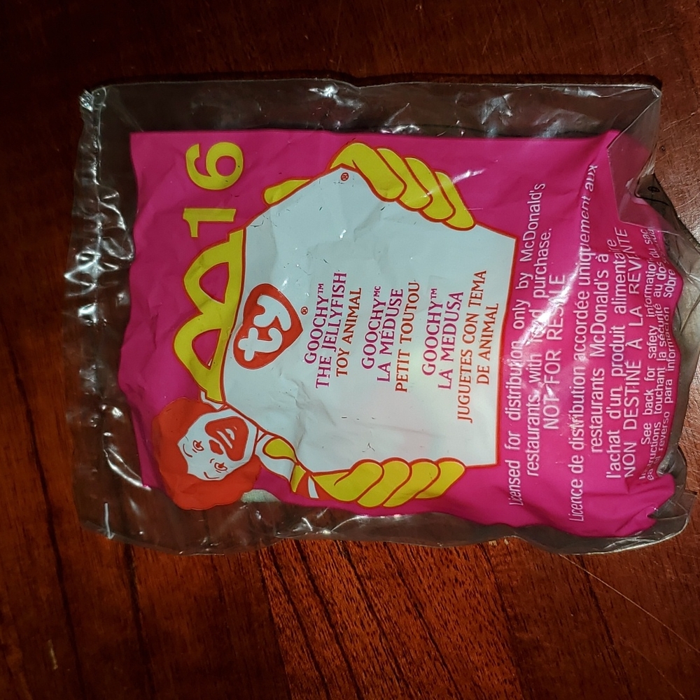 Goochy The Jellyfish Teenie Beanie Babies